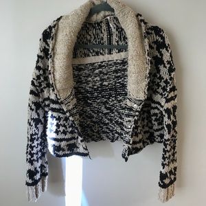 Free People Patterned Cardigan